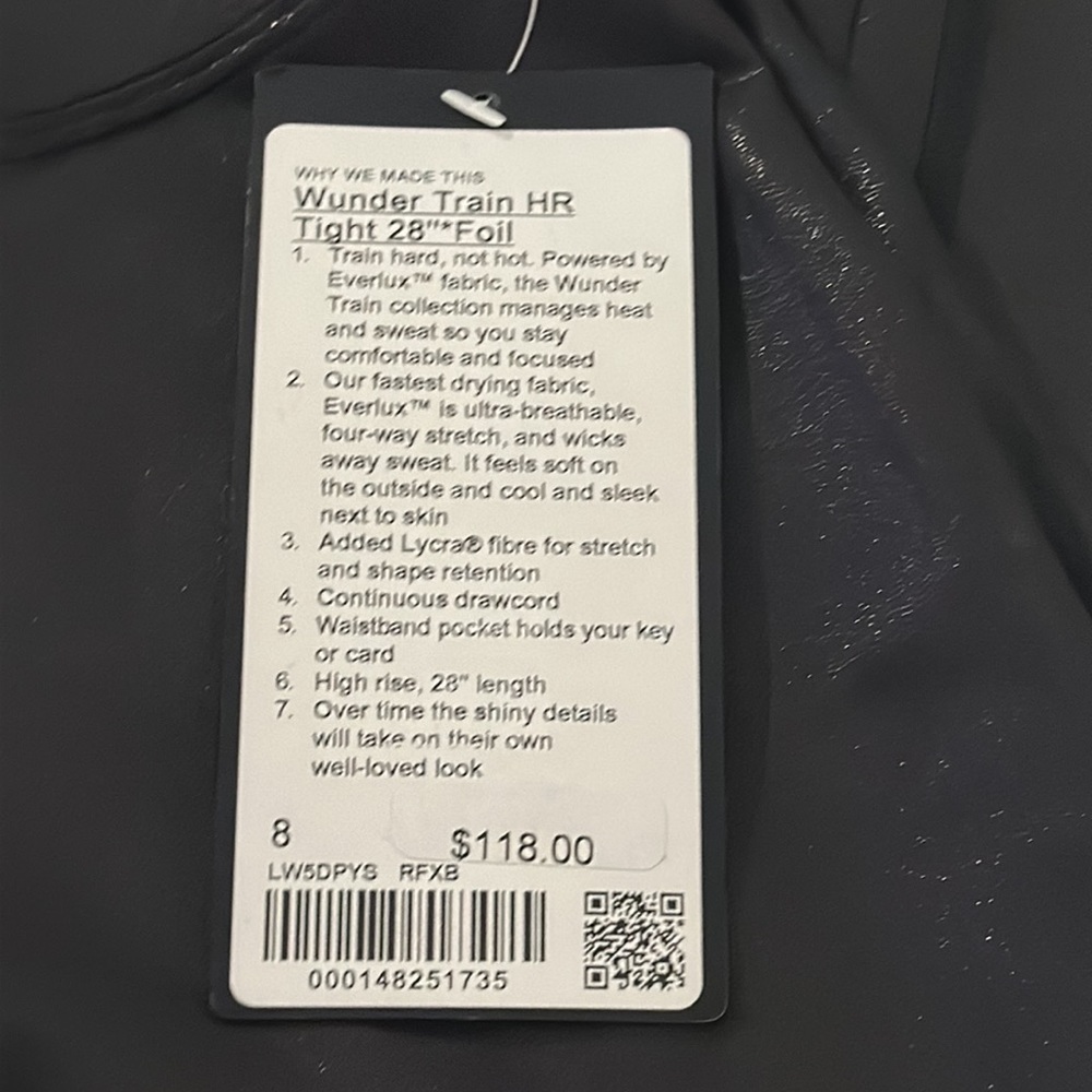 Wunder Train High-Rise Tight 28”
Foil - Picture 7 of 7